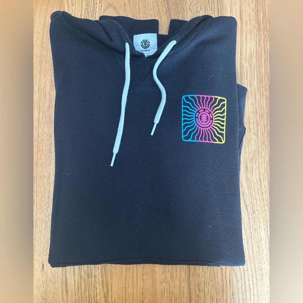 Wind Water Earth Fire Graphic Streetwear Hoodie - Picture 2 of 4